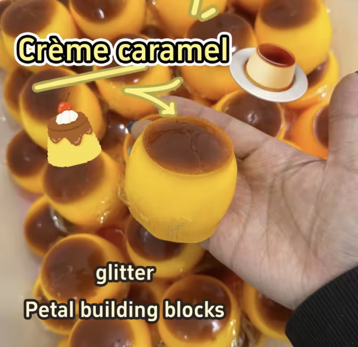 R1719 Pudding-shaped Squeeze Ball