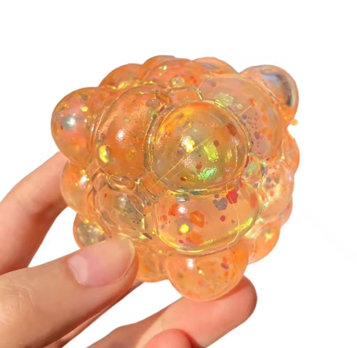 R1548 Squishy Shining Brightly Cubes Maltose Squeeze Toy