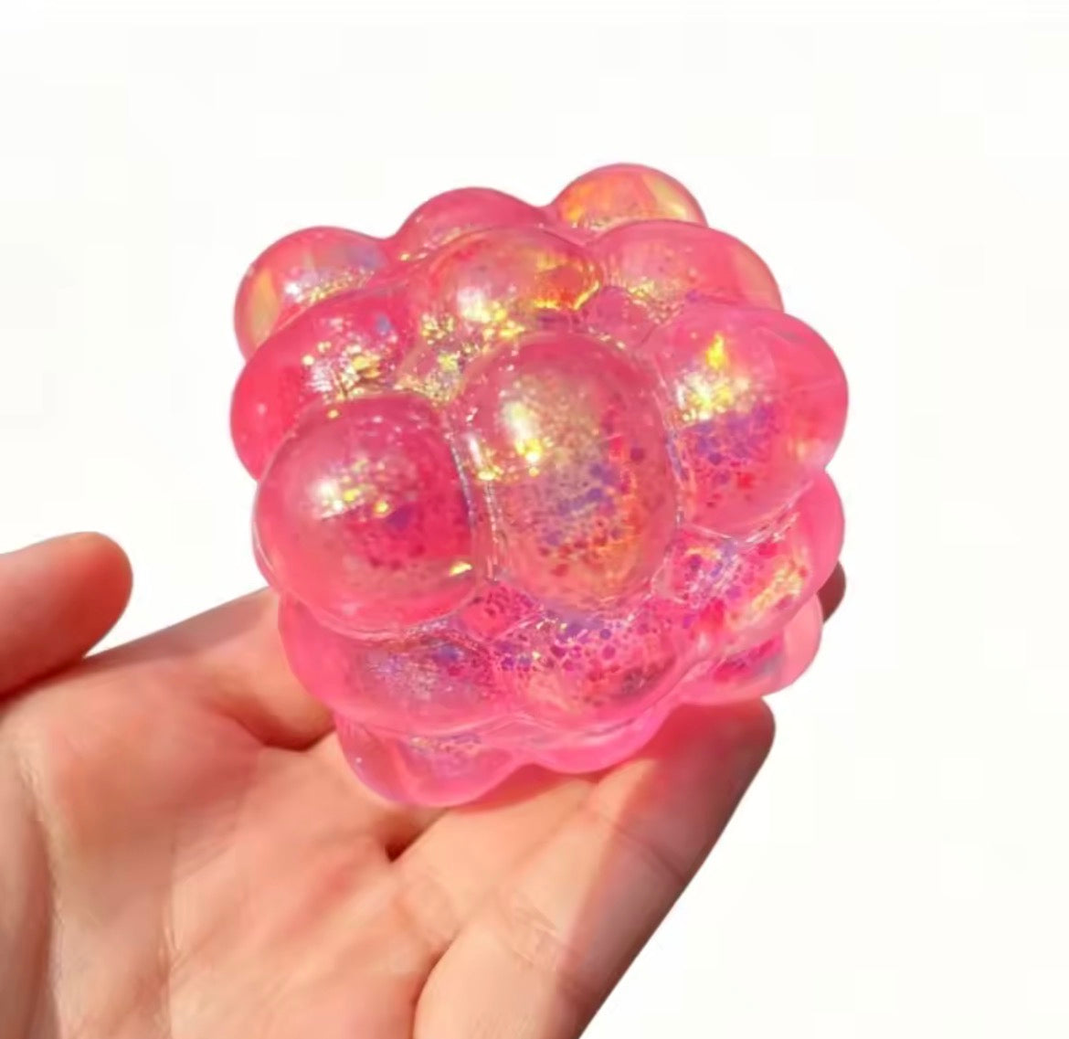 R1548 Squishy Shining Brightly Cubes Maltose Squeeze Toy