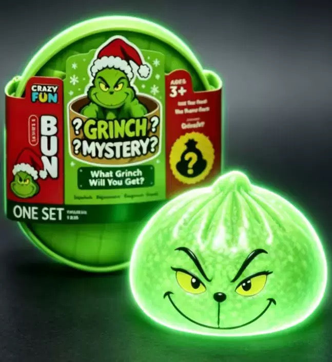 R1796 Grinch Dumpling Squishy Toys