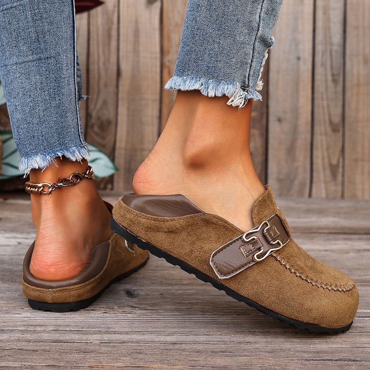 R1235 Fax Suede Birkenstock Shoes
