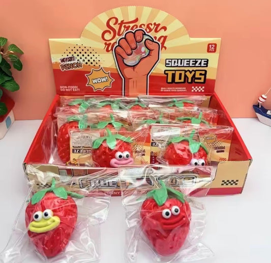 R1748 Strawberry Squeeze Toy