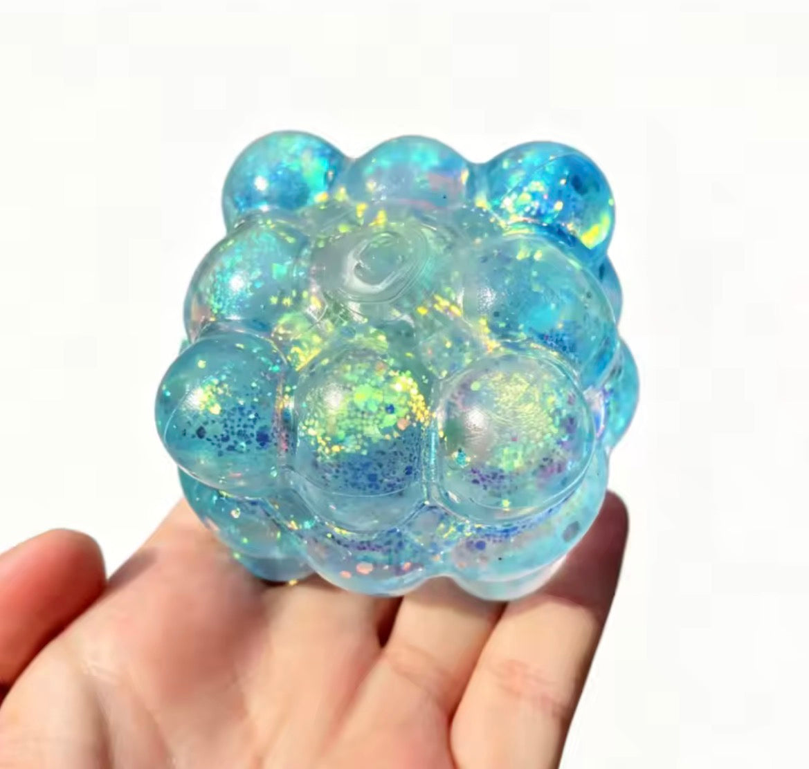 R1548 Squishy Shining Brightly Cubes Maltose Squeeze Toy