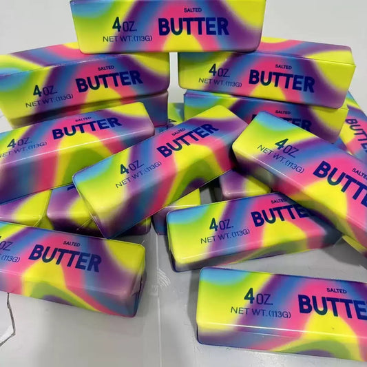 R1393 1PC PU Butter Sticker Relieve Pressure Toy