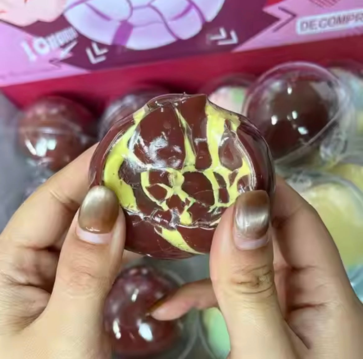 R1786 Crunchy Wax Coated Sensory Toys With Crispy Crackling Sound