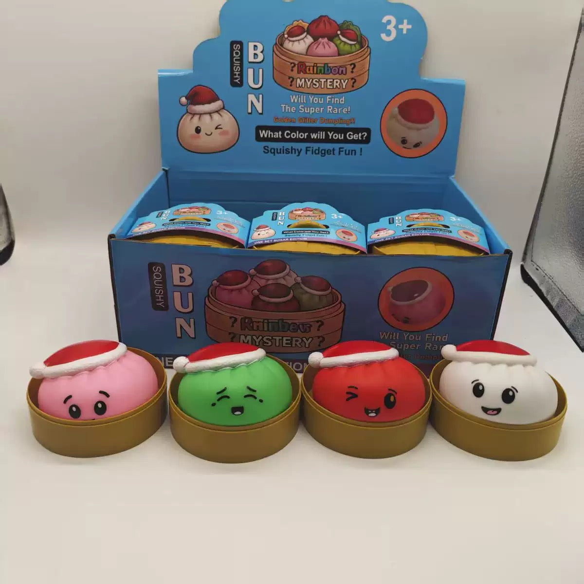 R1788 Christmas Dumpling Squishy Toy