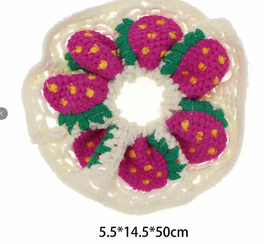 R1210 Bohemian Style Crochet Hair Tie