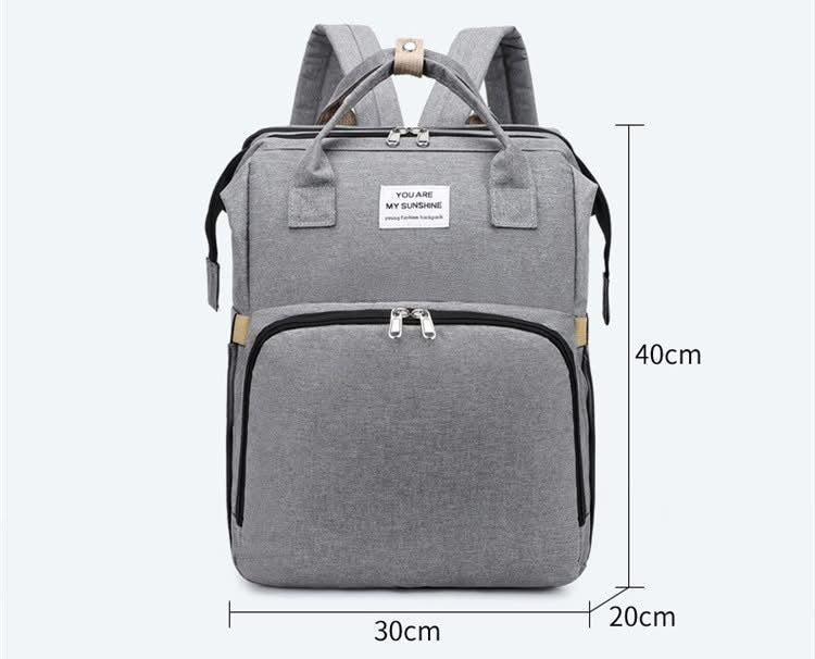 D5372 Multi-functional large-capacity baby crib mother and baby bag diaper bag