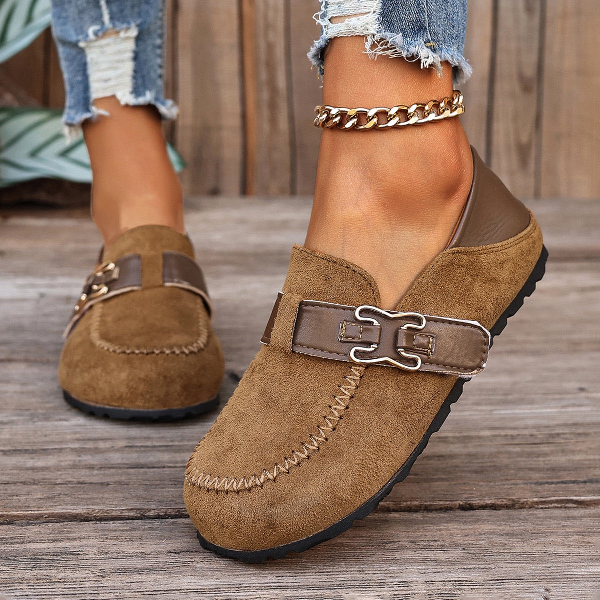 R1235 Fax Suede Birkenstock Shoes