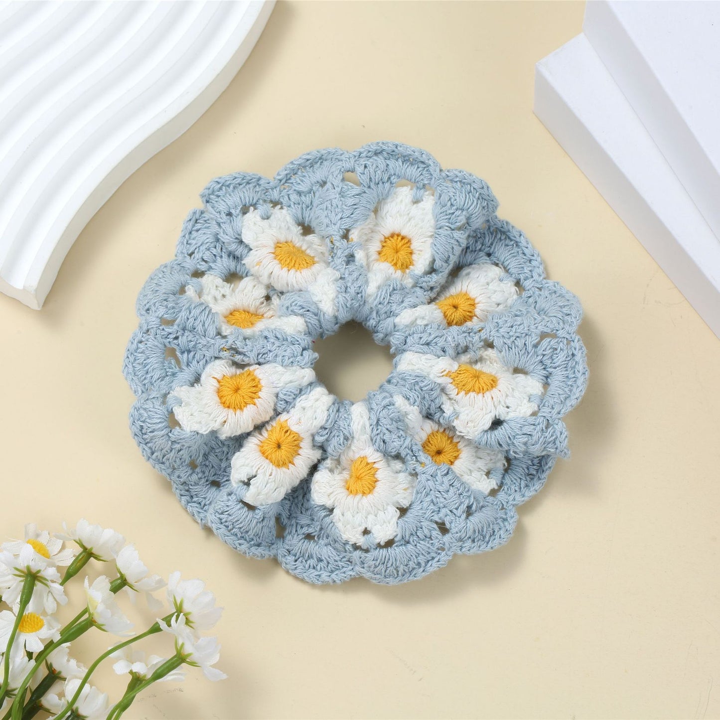 R1210 Bohemian Style Crochet Hair Tie