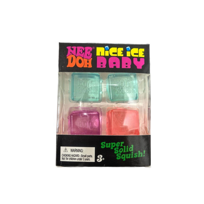 R1696 4pcs Ice Cube Squishy Toys