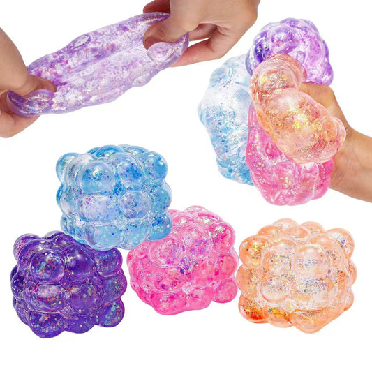 R1548 Squishy Shining Brightly Cubes Maltose Squeeze Toy