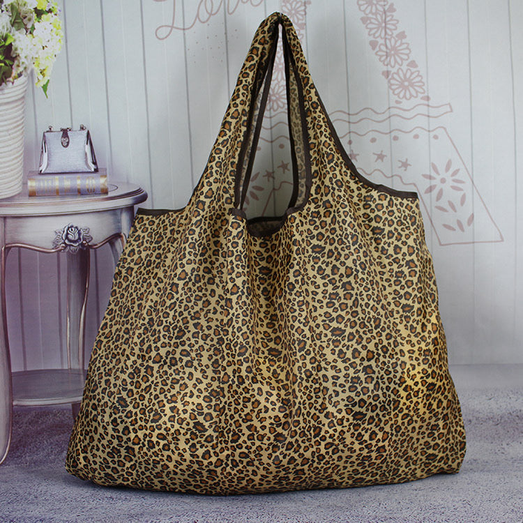 R1284 Large capacity reusable shopping tote bag