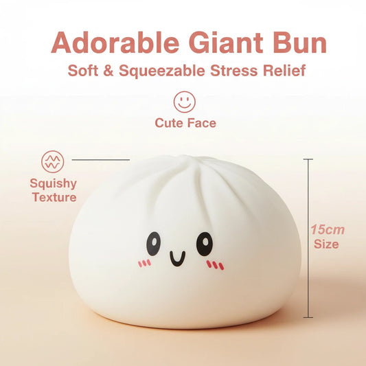 R1561 Giant Dumpling Squishy Toy 15cm