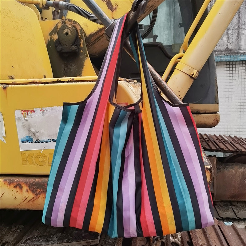 R1284 Large capacity reusable shopping tote bag