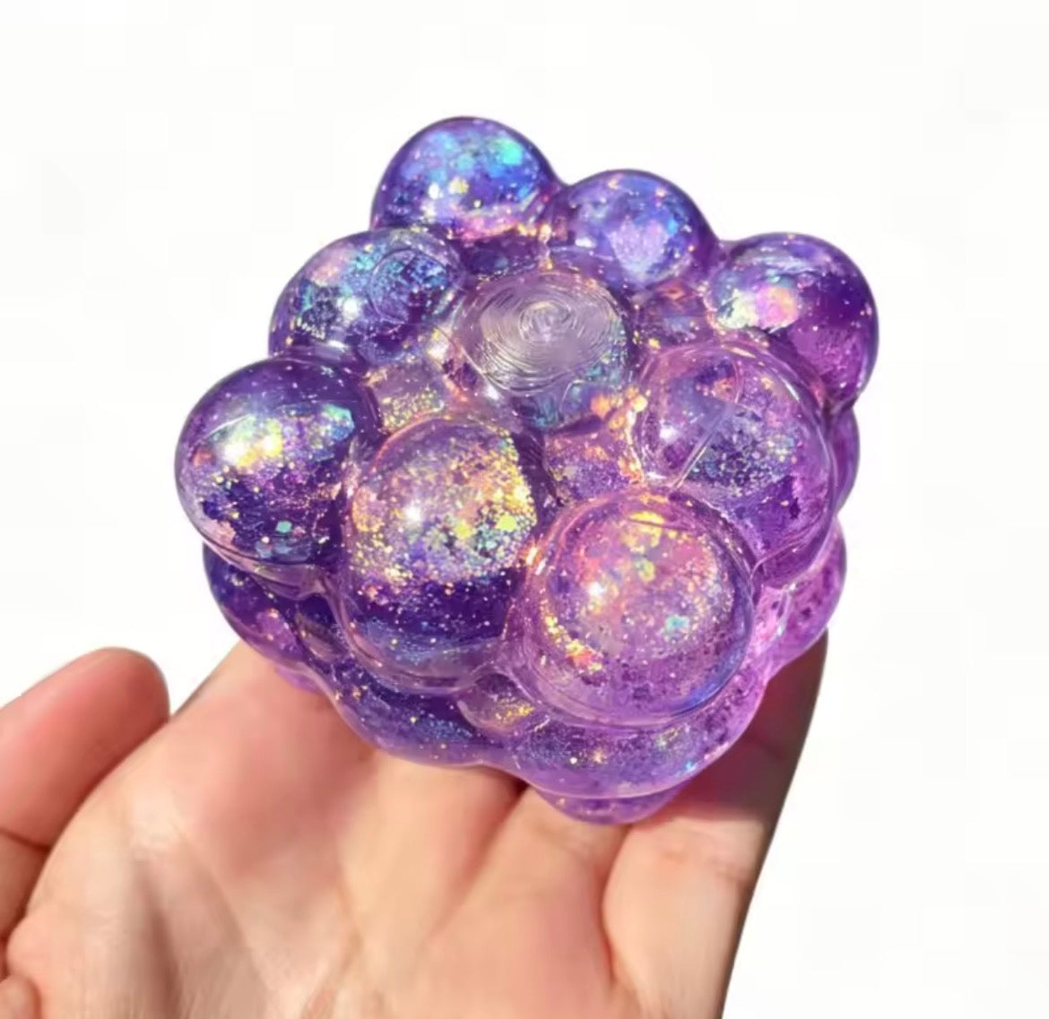 R1548 Squishy Shining Brightly Cubes Maltose Squeeze Toy