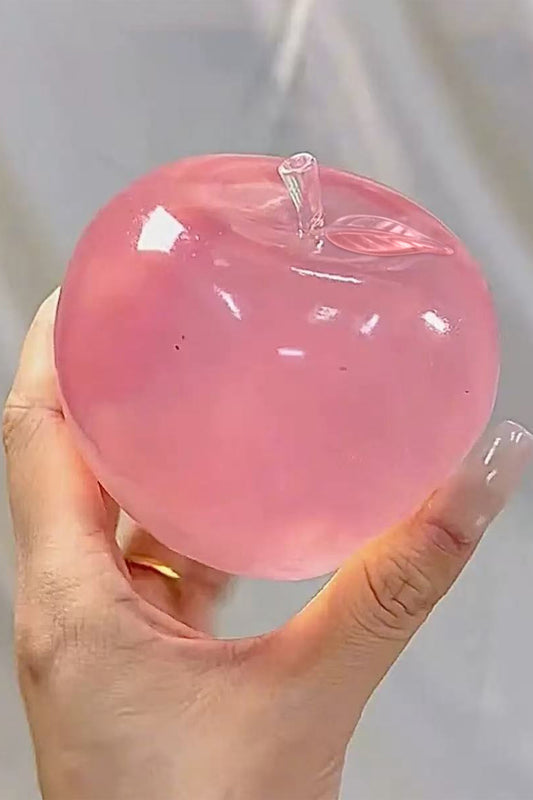 R1462 Slow Rebound Crystal Apple Stress Ball Stress Relief Toy