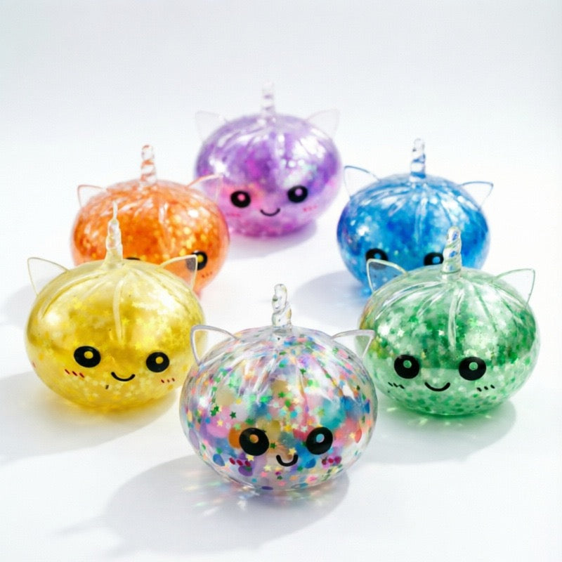 R1735 Unicorn Dumpling Squishy Toys