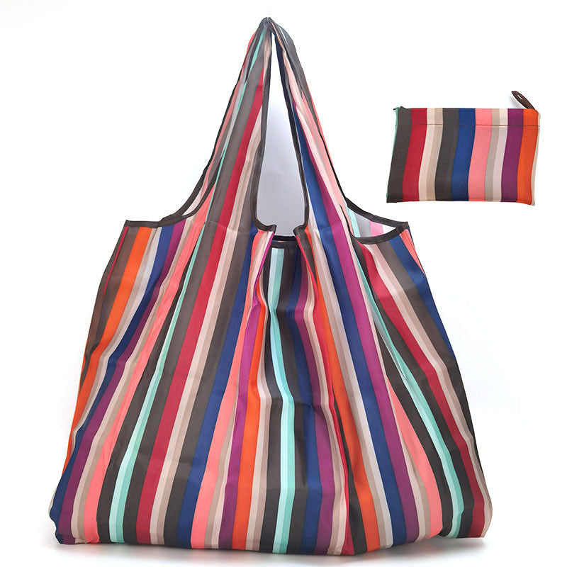 R1284 Large capacity reusable shopping tote bag