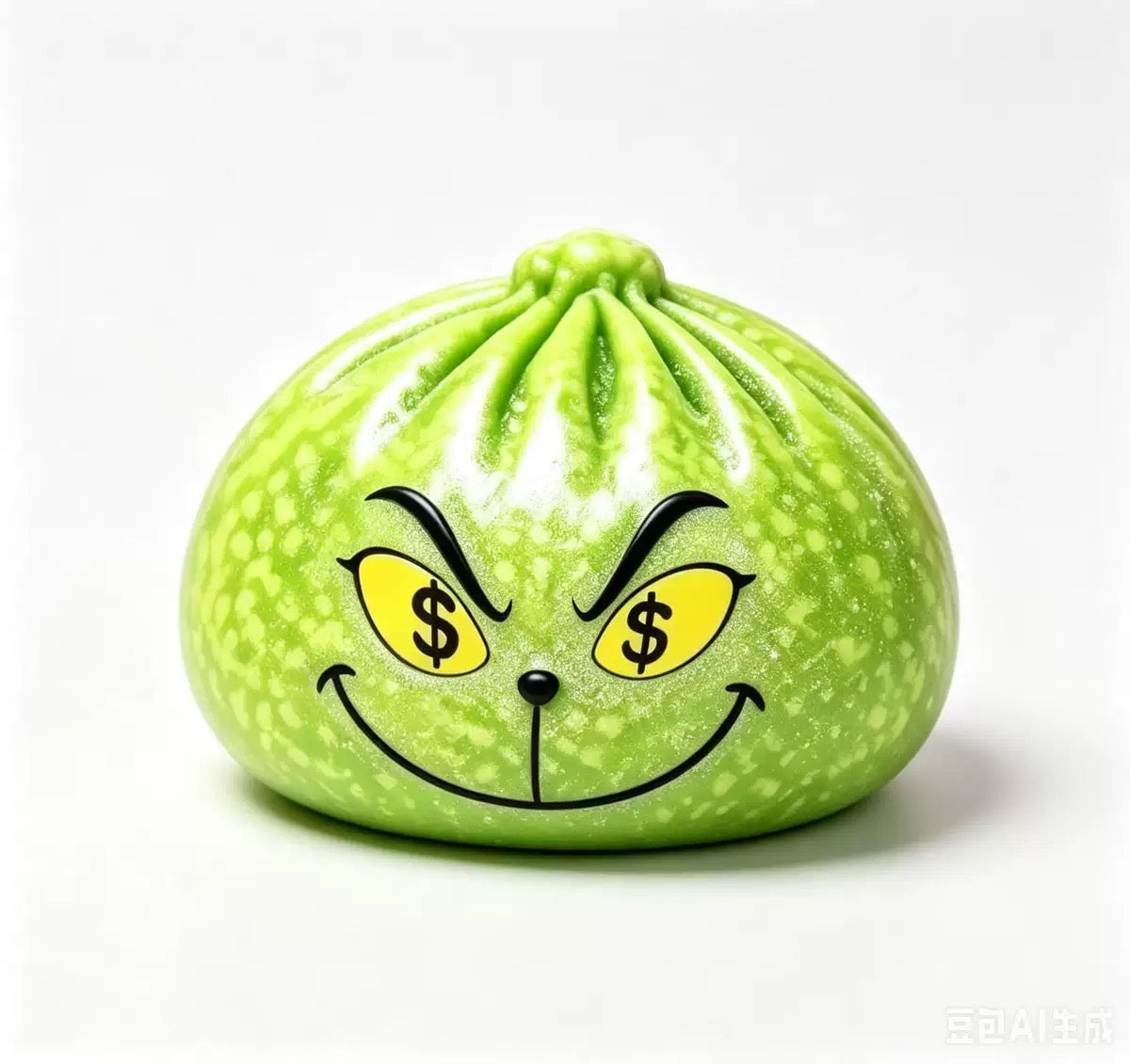 R1796 Grinch Dumpling Squishy Toys