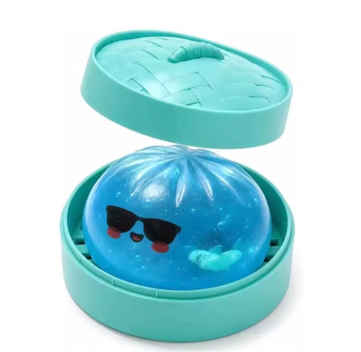 R1770 Glitter Halloween Ghost Dumplings Squishy Soft Slow Rebound